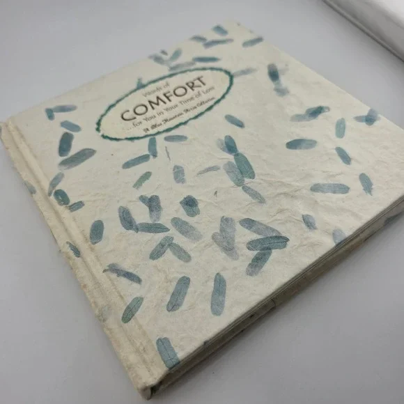 Words of Comfort Book Blue Mountain‎ Arts Collection 2002 Vintage Hardcover - Picture 3 of 13